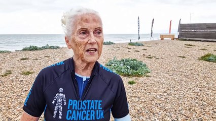 WATCH - Inspirational 85 year old triathlete at Littlehampton