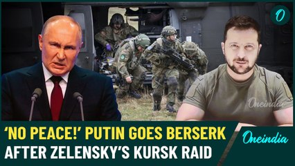 Kursk Incursion: Putin Labels Attack Act as 'Terrorism,' Kremlin Signals Exit from Peace Talk| Watch