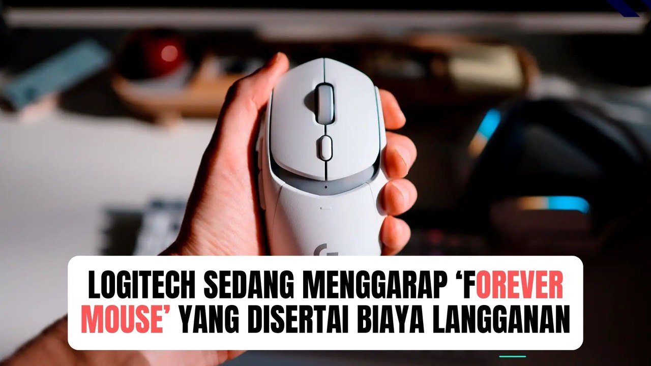 Logitech Sedang Menggarap ‘Forever Mouse’ yang Disertai Biaya Langganan