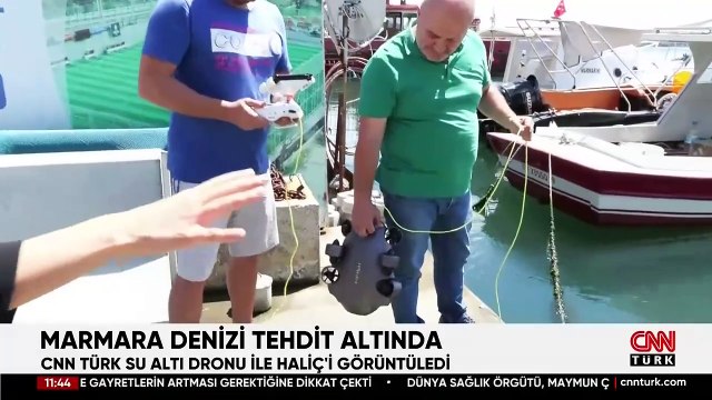 VİDEO | CNN TÜRK su altı dronu ile Haliç'i görüntüledi: Marmara Denizi tehdit altında!