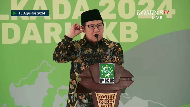 [FULL] Arahan Cak Imin saat Serahkan Surat Rekomendasi Bakal Calon Kepala Daerah di Pilkada 2024