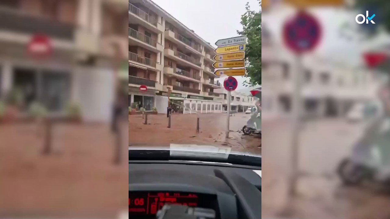La DANA deja intensas lluvias en el Llevant de Mallorca en su segundo día de su paso por Baleares
