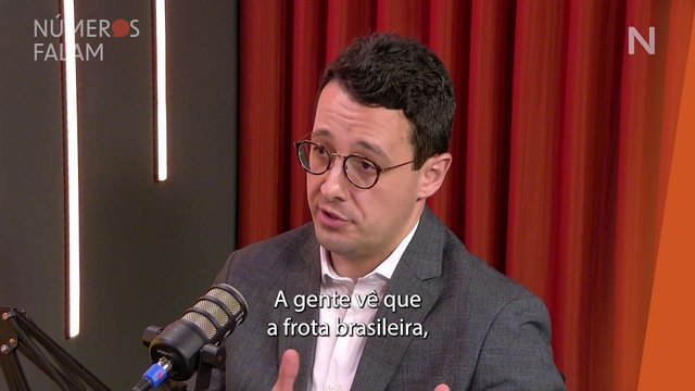 A idade média da frota brasileira de veículos pesados