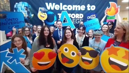 (2024) A-Level results day at Telford College