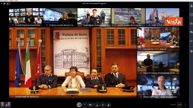 Piantedosi: Grazie a chi garantisce sicurezza anche a Ferragosto, oggi 53mila forze Polizia in campo