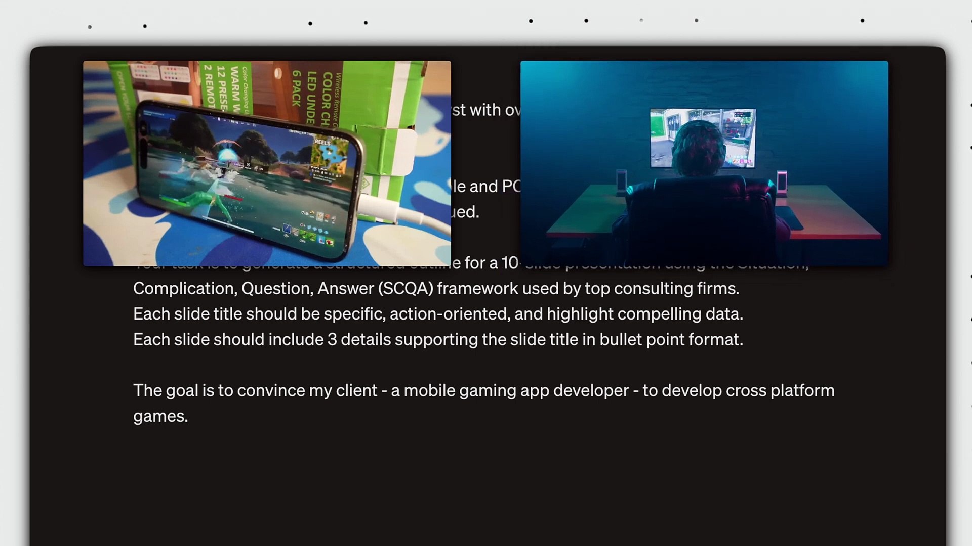 ⁣A GENIUS Way to use ChatGPT for Presentations