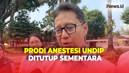 Gandeng Polisi, Menkes Juga Tutup Sementara Prodi Anestesi Undip Buntut Meninggalnya Dokter PPDS