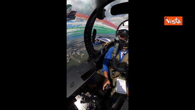 Le Frecce Tricolori tornano a sorvolare New York dopo 32 anni