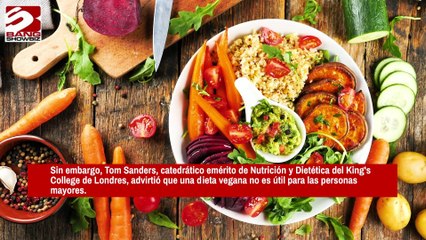 Las dietas veganas disminuyen el envejecimiento biológico
