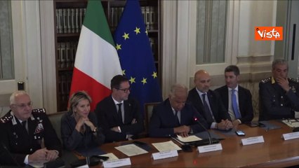 Piantedosi: "Nel 2024 +14,7% operazioni antimafia"