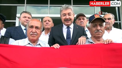 Osmaniyeli Gaziler, uğruna savaştıkları toprakları görmeye 50 yıl sonra gittiler