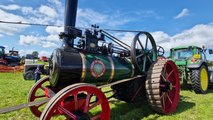 Traction engines in action at the CDTEC's annual rally at Ballygowan