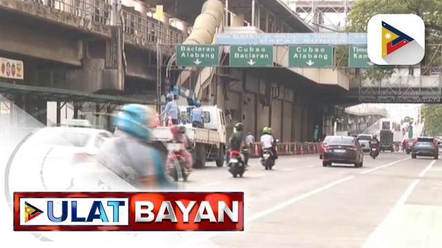 Southbound lane ng Kamuning flyover, bubuksan na sa lahat ng uri ng sasakyan matapos kumpunihin ng tatlong buwan