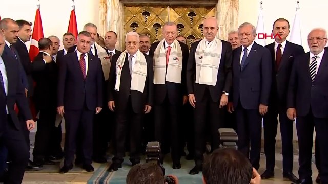 Filistin Devlet Başkanı Mahmud Abbas Türkiye'de