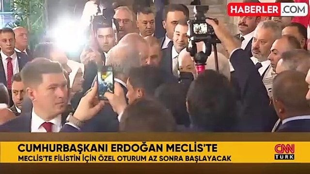 TBMM'de tarihi anlar! Filistin Devlet Başkanı Mahmud Abbas, Genel Kurul'a hitap edecek