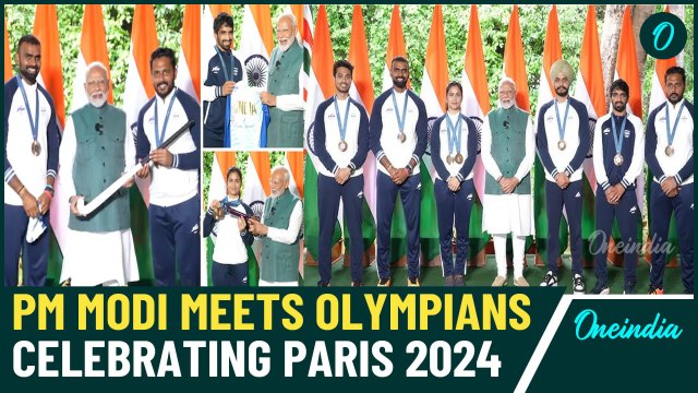 Independence Day 2024: PM Modi Celebrates Paris Olympics Contingent, Meets India's Athletic Heroes