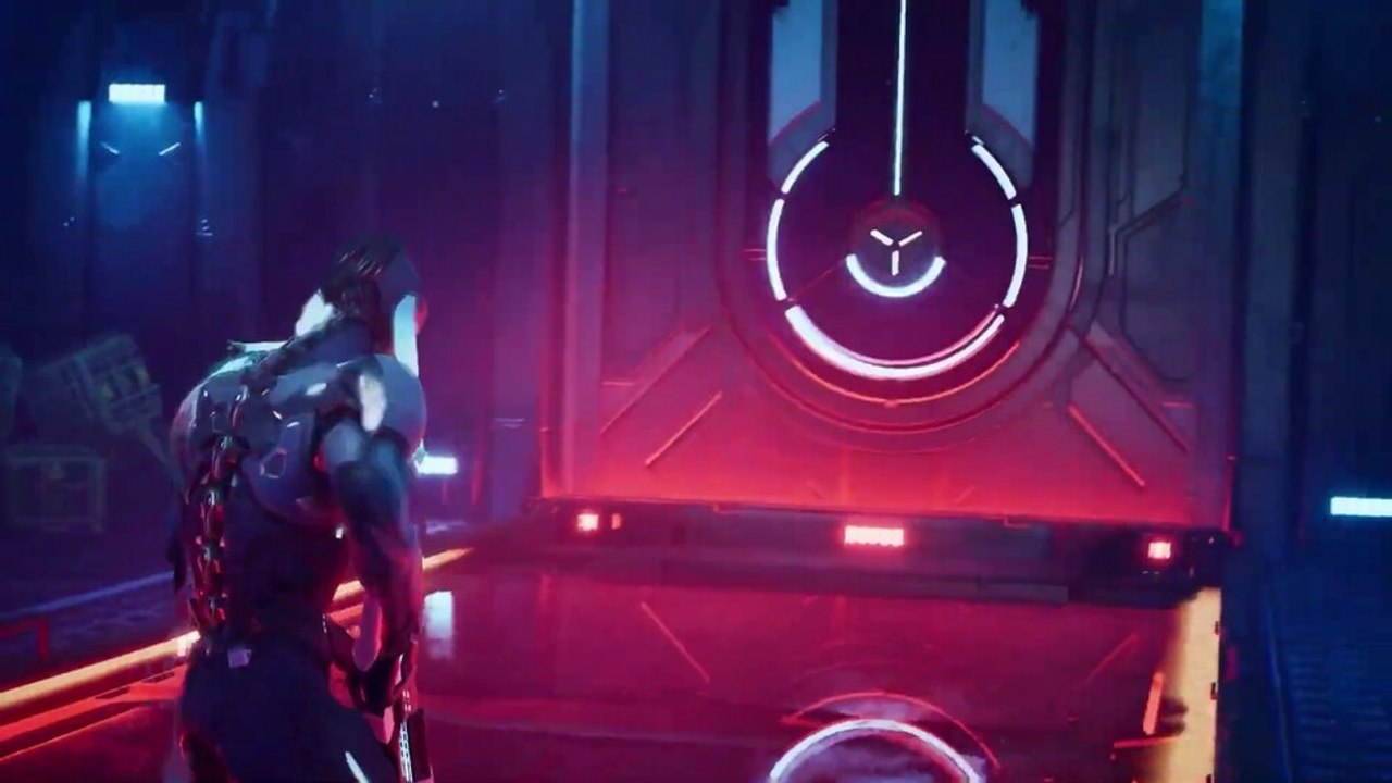 Simulakros: Schicker Roguelite-Shooter im Tron-Look kommt diesen Oktober für PC