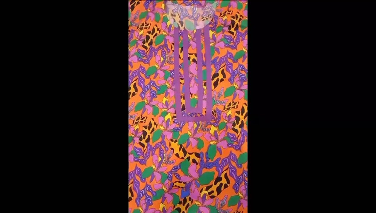 Easy neck design idea