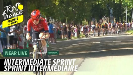 Intermediate sprint - Stage 5 - Tour de France Femmes avec Zwift 2024