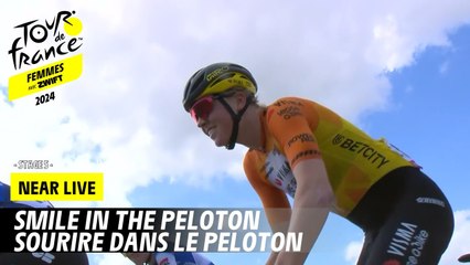 Smile in the peloton - Stage 5 - Tour de France Femmes avec Zwift 2024
