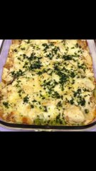 One pan easy and quick dinner.Alfredo Pasta,recipe,food,dinner