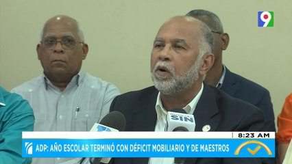 ADP: año escolar terminó con déficit mobiliario y de maestros | El Despertador