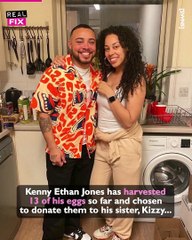 Trans man donates his eggs so his sister can have a baby