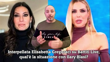 Interpellata Elisabetta Gregoraci su Battiti Live, qual'è la situazione con Ilary Blasi