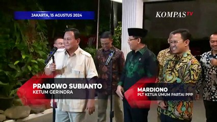 [FULL] Alasan PPP Susul NasDem, Dukung Pemerintahan Prabowo-Gibran