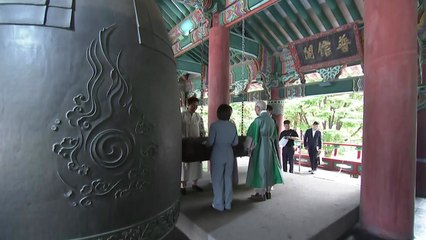 보신각에 울린 "대한독립만세"...곳곳 광복절 행사 / YTN
