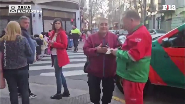 Evacuan el Colegio Mariano Acosta por un posible escape de gas