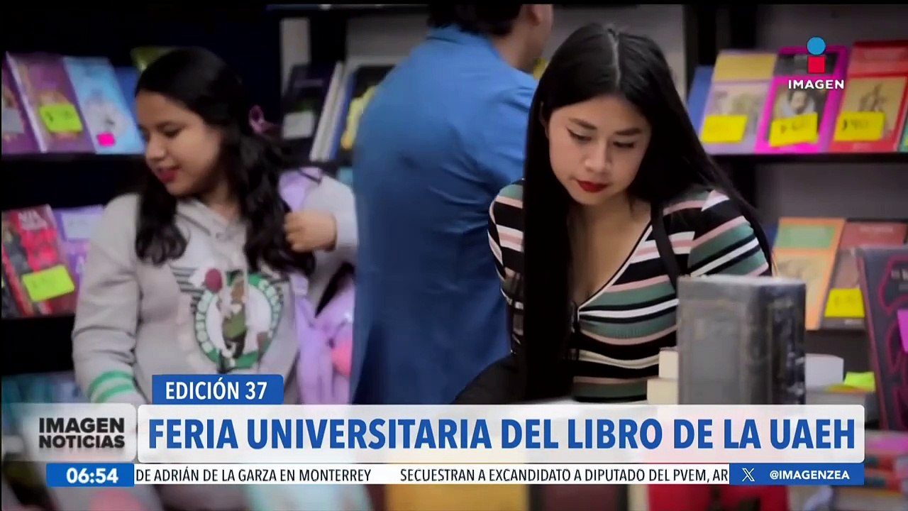 Alistan la edición número 37 de la Feria Universitaria del Libro 2024-UAEH