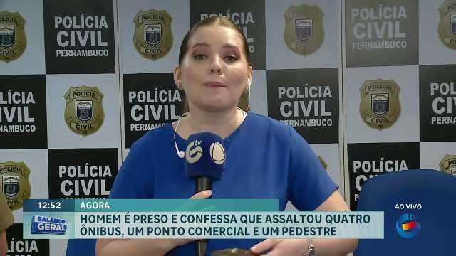 Homem é preso acusado de praticar assaltos em ônibus no Grande Recife