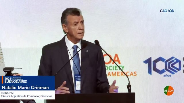 Grinnman abrió el Council de las Américas avalando el rumbo del gobierno de Milei: Numerosas empresas sufren caída en las ventas y muchos asalariados hacen malabares