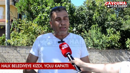 Kantarcı bardağı taşırdı, halk yolu kapattı!