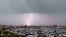 'Lluvia' de rayos en Mallorca por el paso de la DANA