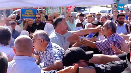 Eskişehir’de altın madeniyle bilgilendirme toplantısında gergin anlar