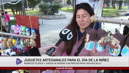 JUGUETES ARTESANALES PARA EL DÍA DE LA NIÑEZ