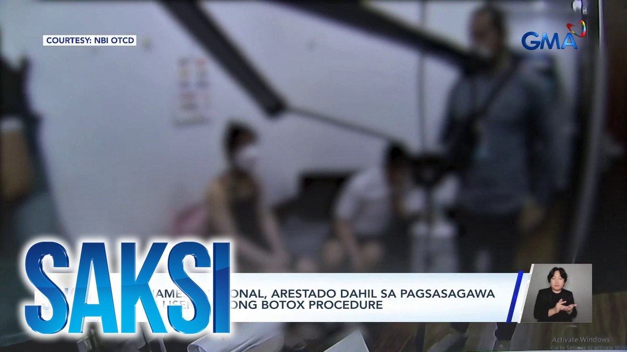 Vietnamese national, arestado dahil sa pagsasagawa ng 'di lisensyadong botox procedure | Saksi