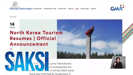 Samjiyon, North Korea, bubuksan sa mga turista sa Disyembre, ayon sa 2 travel agency | Saksi