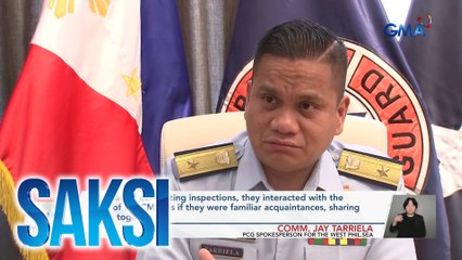 PCG, naglabas ng pahayag kaugnay sa bagong video ng China Coast Guard at maritime militia sa WPS | Saksi