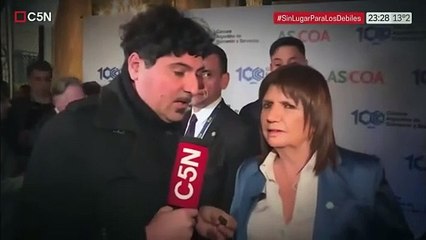 Bullrich dijo no tener nada que ver con la visita a represores