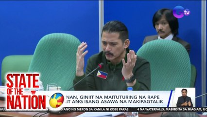 State of the Nation (Part 1 & 2) Tanong ni Sen. Padilla sa Marital Rape; Pinanang pusa; Atbp.