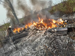Avião cai em zona de mata no Mato Grosso