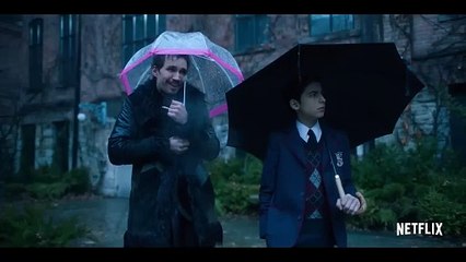 The Umbrella Academy Official Trailer | Netflix Superhero Drama 🌧️