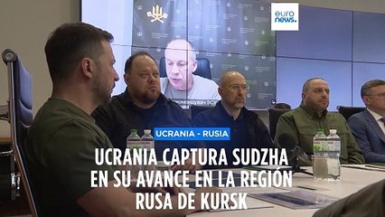Zelenski afirma que las tropas ucranianas controlan totalmente la localidad rusa de Sudzha