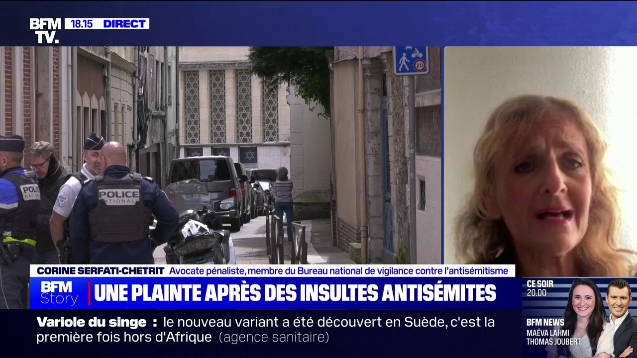 Insultes antisémites dans le métro: "Il y a encore des digues de l'antisémitisme qui sont en train de tomber", condamne Corine Serfati-Chetrit (Bureau national de vigilance contre l'antisémitisme)