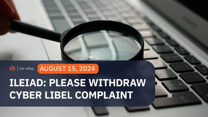 Content creator Ileiad pleads with Mon Confiado to withdraw cyber libel complaint