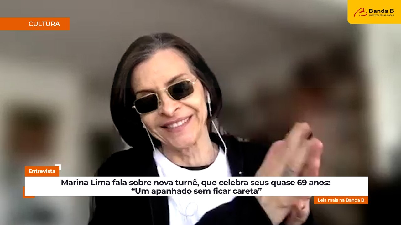 Marina Lima fala sobre nova turnê, que celebra seus quase 69 anos