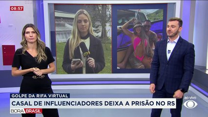 Influencers suspeitos de aplicar golpe com rifa virtual são soltos no RS